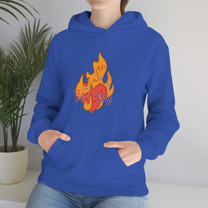 Girl Gang on Fire Hoodie