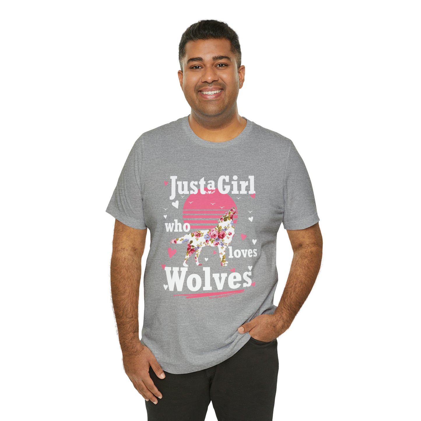 Just A Girl Who Loves Wolves T-Shirt