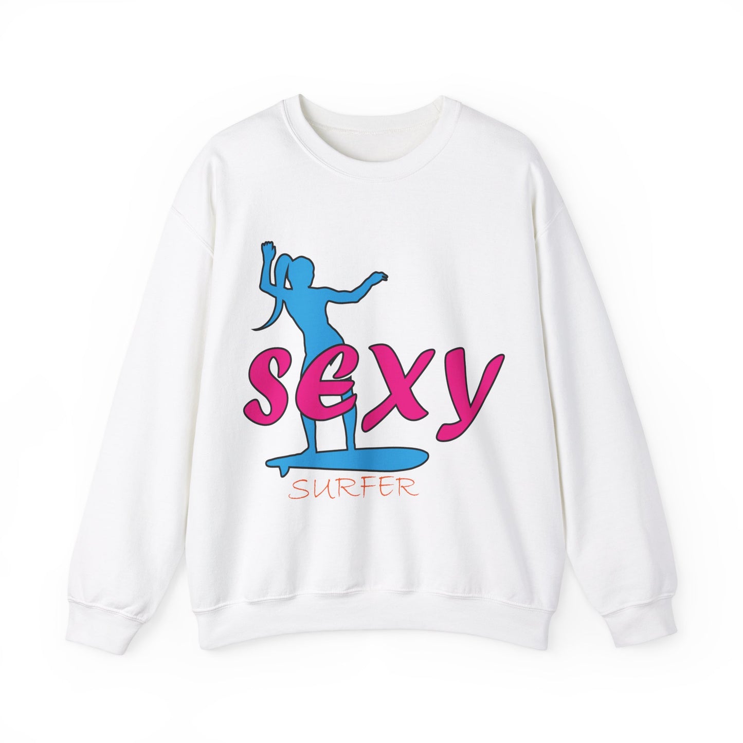 Sexy Surfer Crewneck Sweatshirt