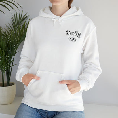 Lucky Front and back Hoodie