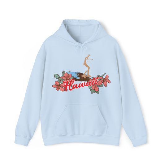 Hawaii Floral Surf Hoodie