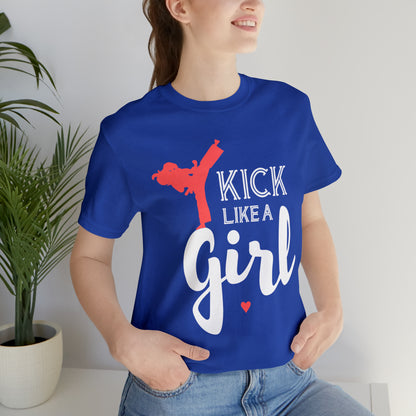 Kick Like A Girl T-Shirt