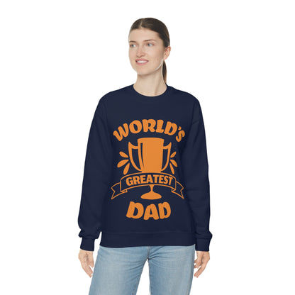 World Greatest Dad Crewneck Sweatshirt