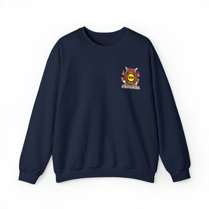 Fire fighter Hero Crewneck Sweatshirt