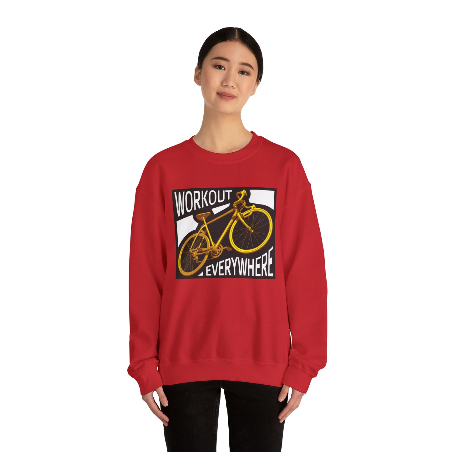 Workout everywhere Crewneck Sweatshirt