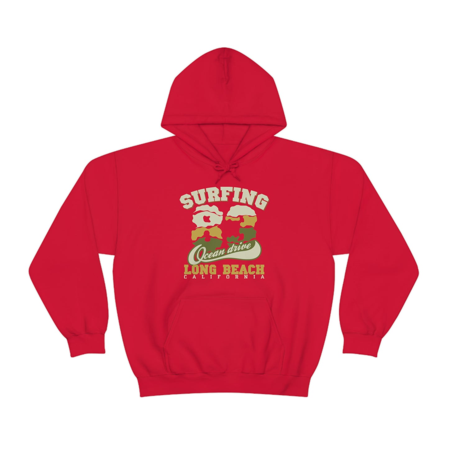 Long Beach Surfing Hoodie