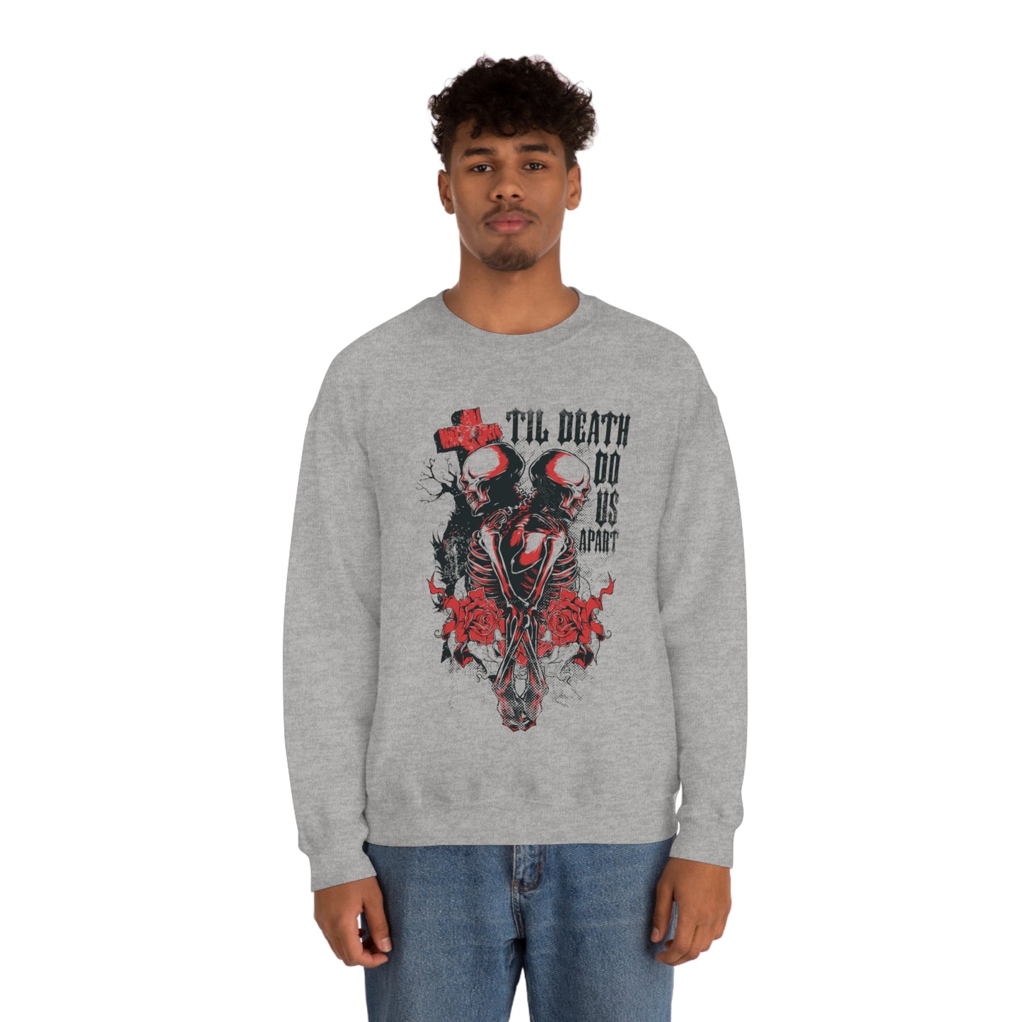 Til death do us apart Crewneck Sweatshirt