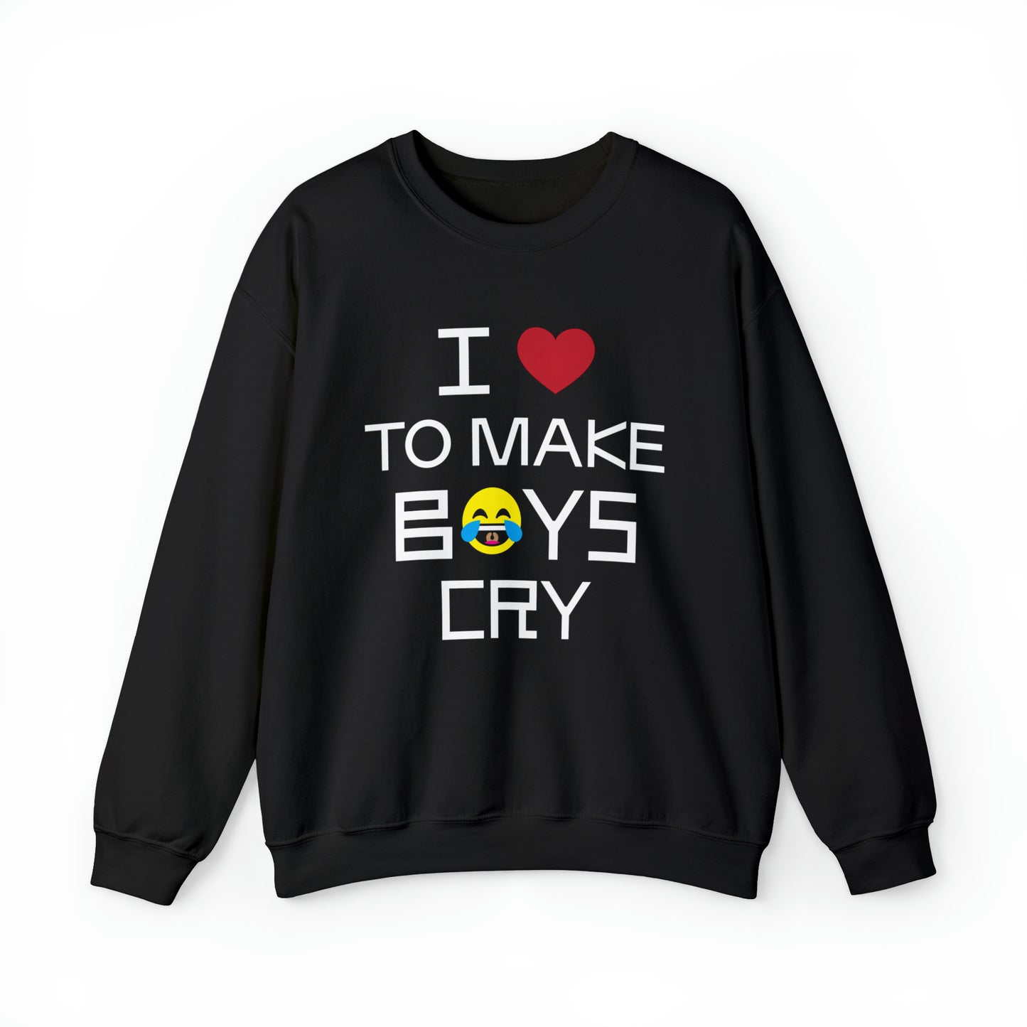 Love to make boys cry Crewneck Sweatshirt