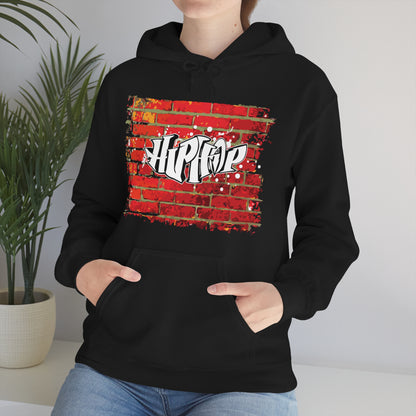 Hip Hop graffiti on the wall Hoodie