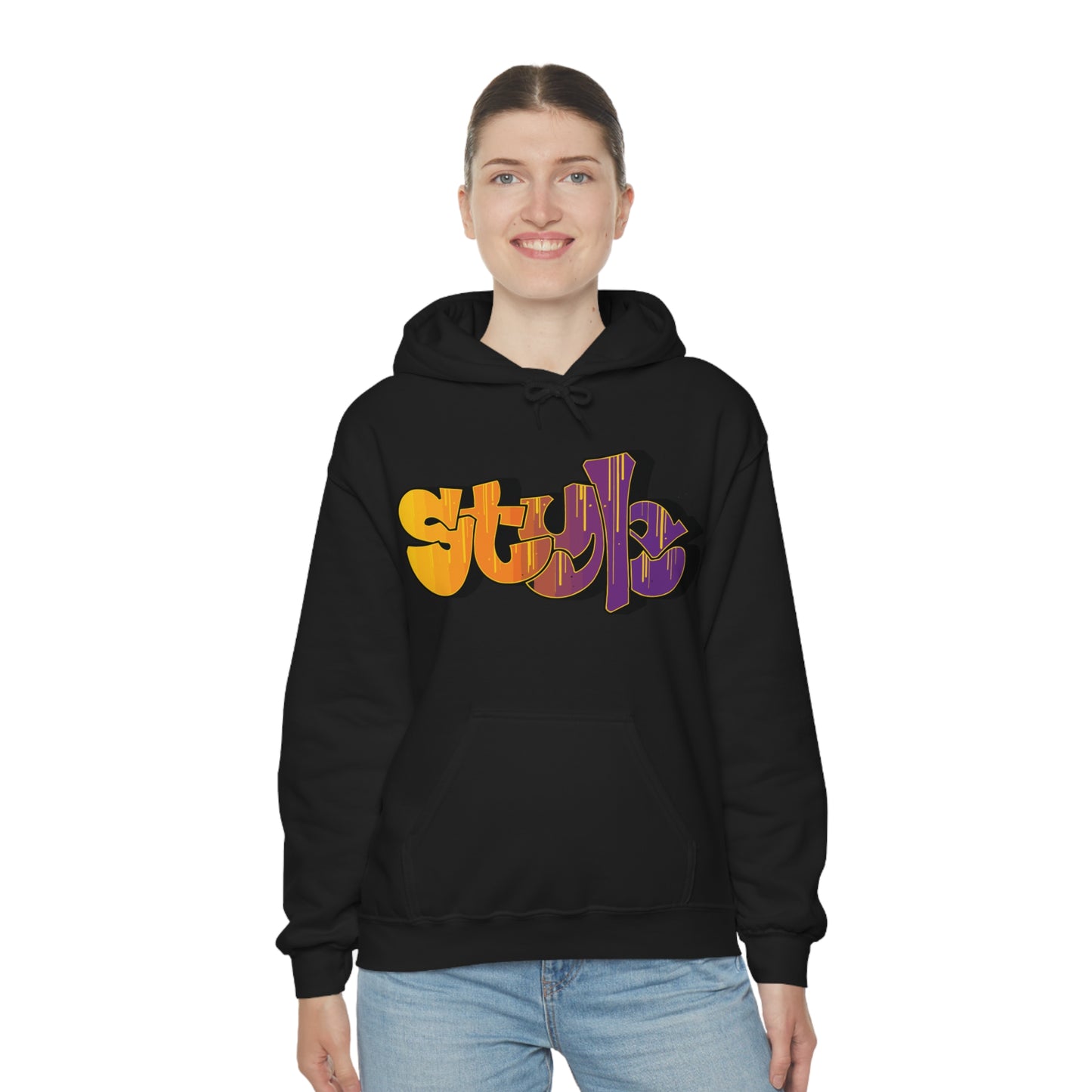 Style colorful graffiti Hoodie