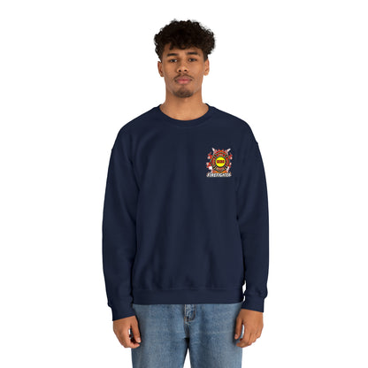 Fire fighter Hero Crewneck Sweatshirt