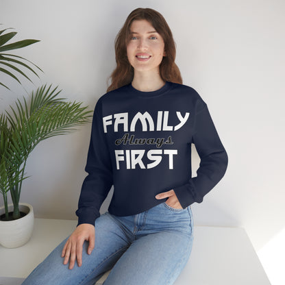 Family always first Crewneck Sweatshirt