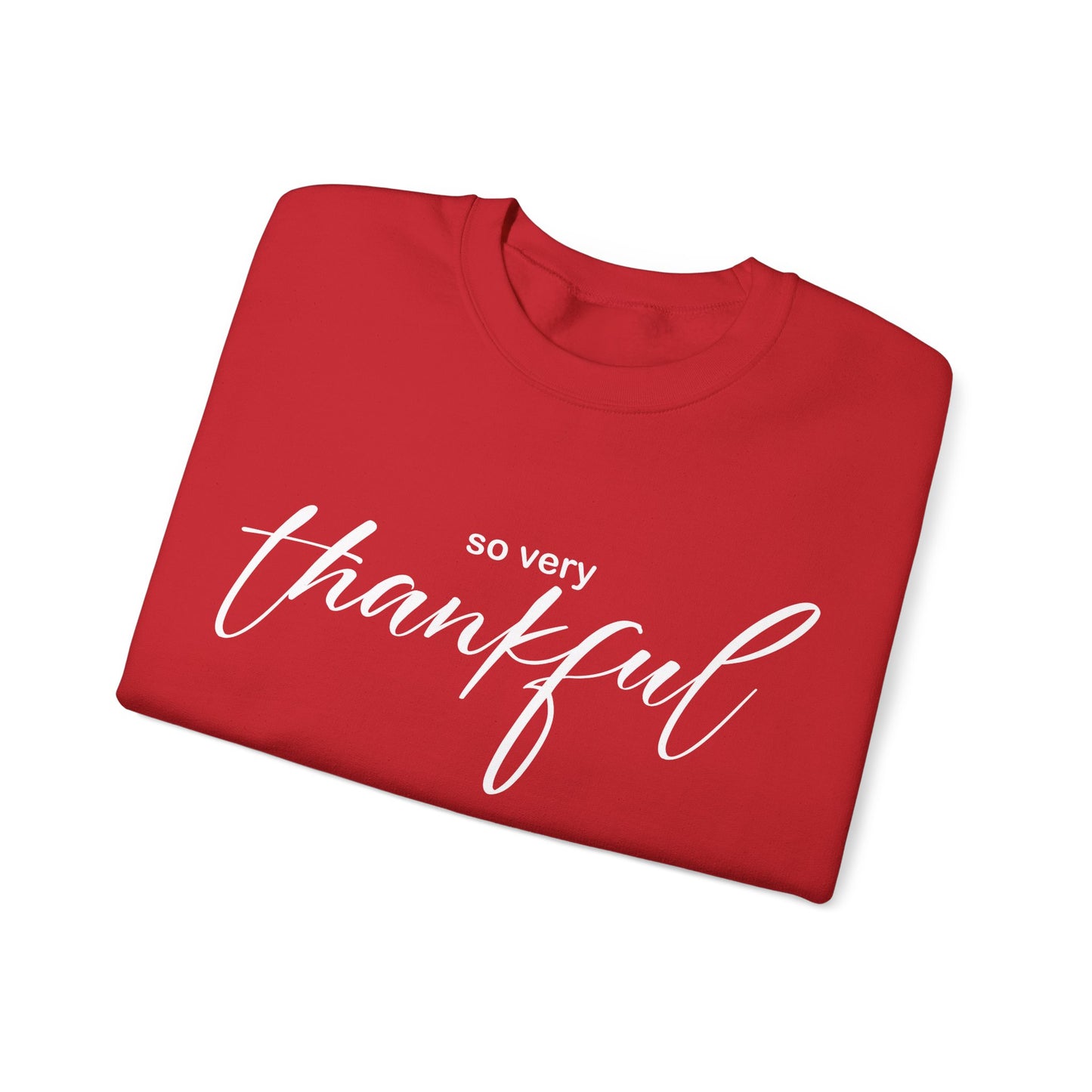 So very thankful Crewneck Sweatshirt