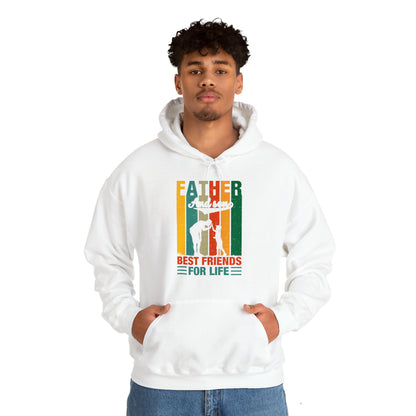 Best friends forever are father and son vintage Hoodie