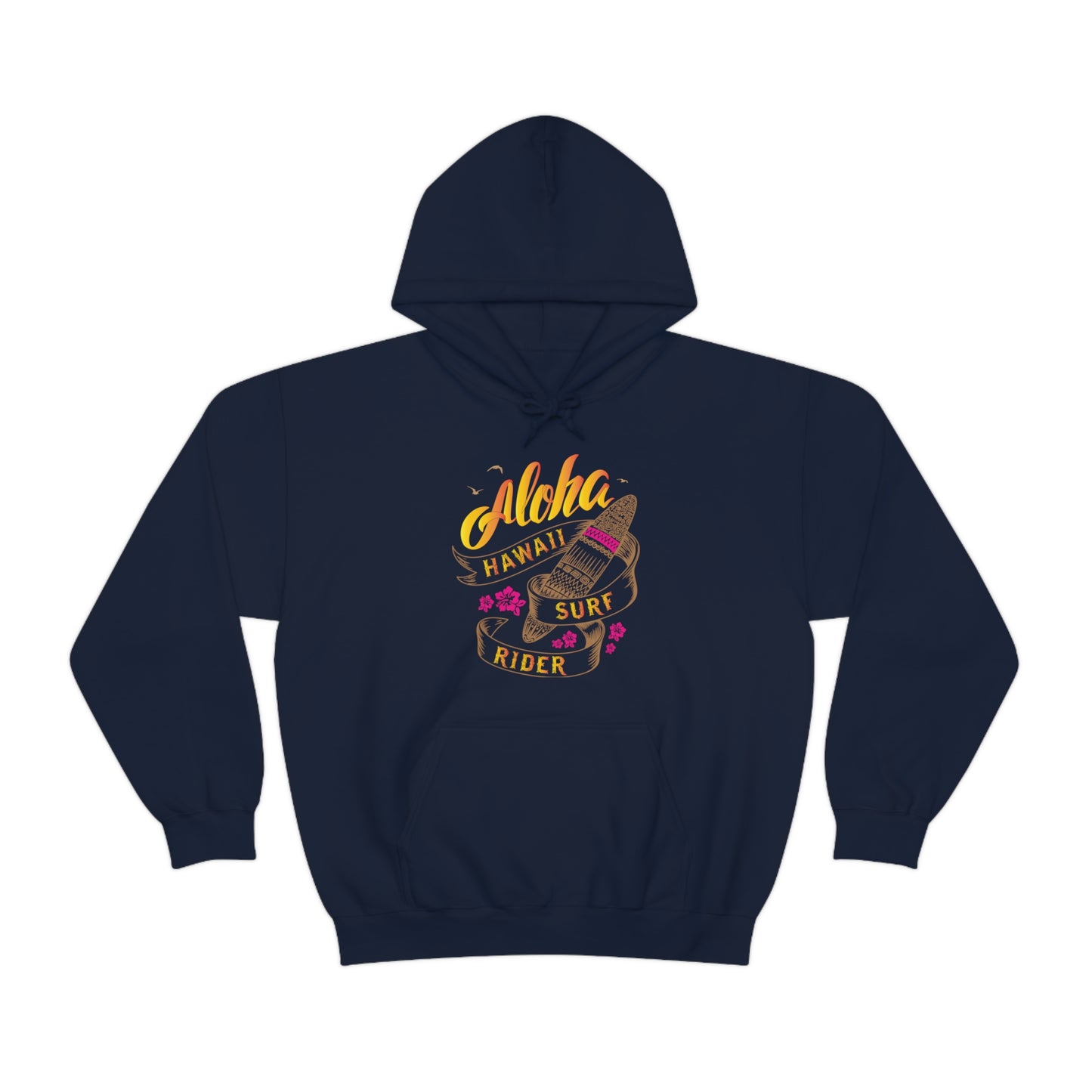 Aloha Hawaii Surf Rider Hoodie