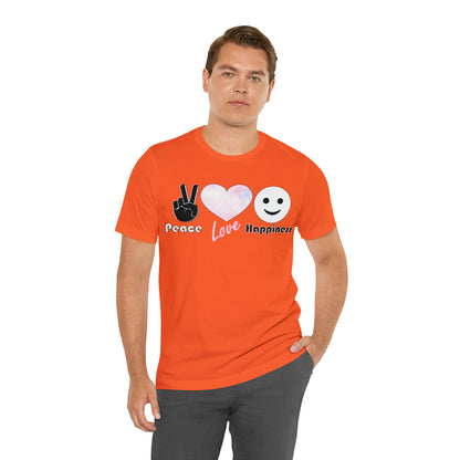 Peace-Love-Happiness T-Shirt