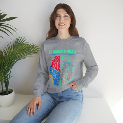 Nurses brain Crewneck Sweatshirt