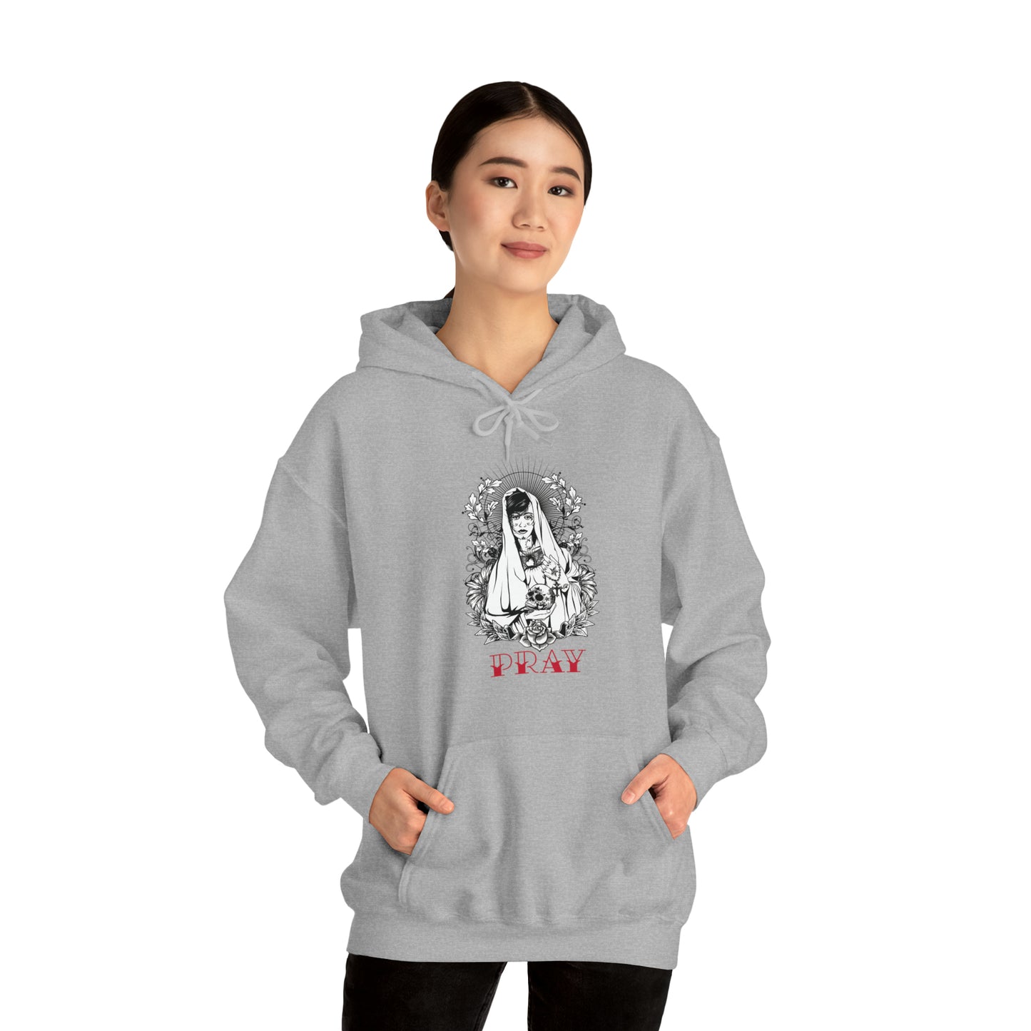 Pray Tattoo Hoodie