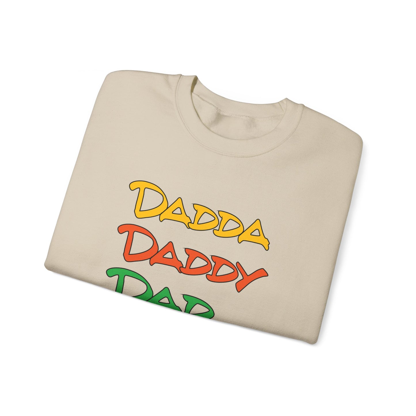 Daddy Dadda Dad Bruh Crewneck Sweatshirt