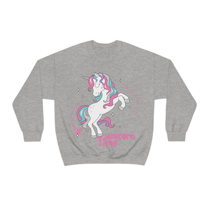 Unicorn time Crewneck Sweatshirt