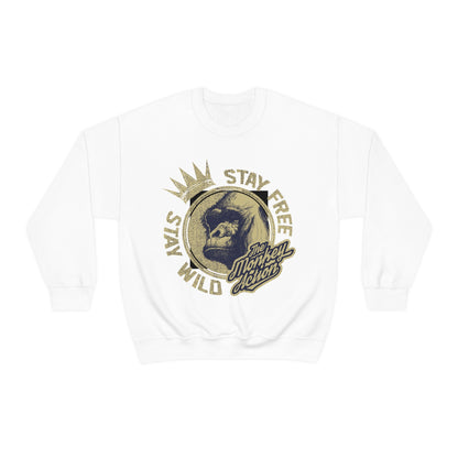 Stay free stay wild Crewneck Sweatshirt