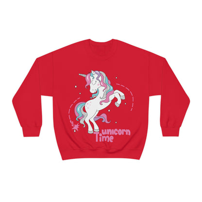 Unicorn time Crewneck Sweatshirt