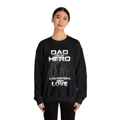 Son's first hero Crewneck Sweatshirt