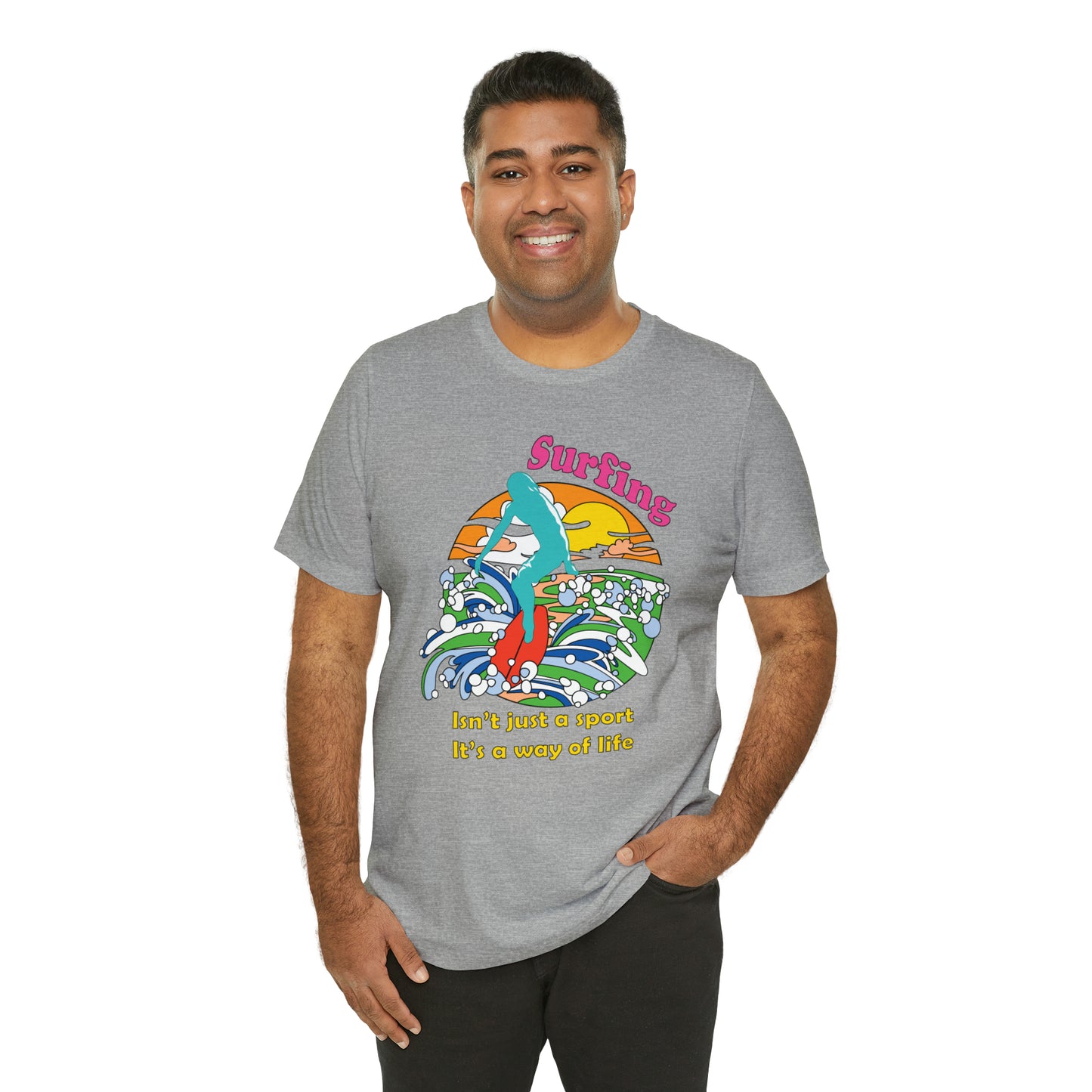 Surfing A Way of Life T-Shirt