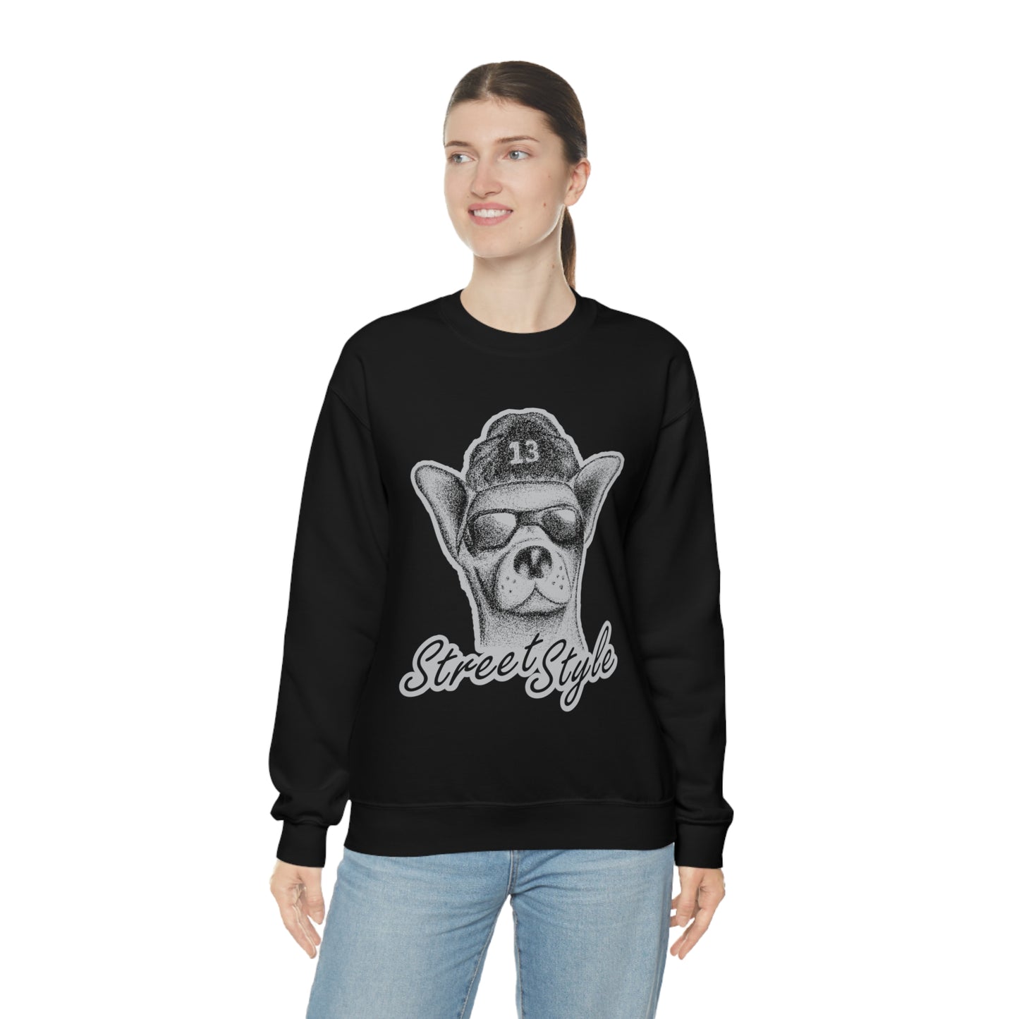 Street_Style Crewneck Sweatshirt