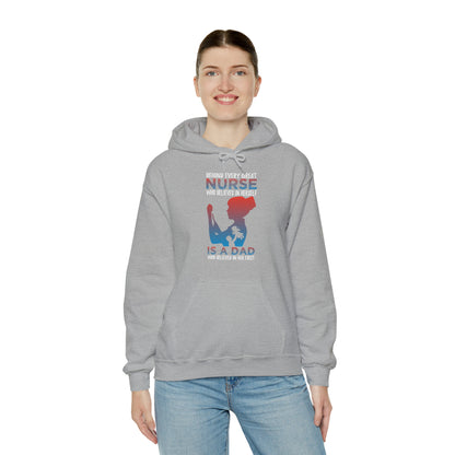 Dad believes in a daughter nurse Hoodie