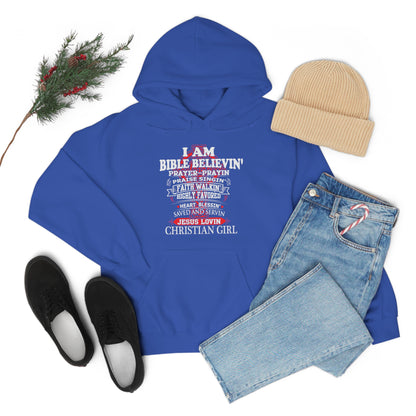 I Am a Christian Girl Hoodie