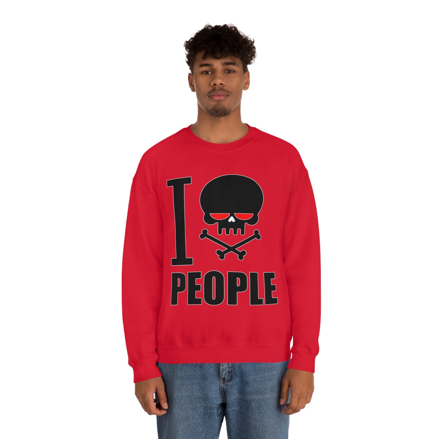 I hate people Crewneck Sweatshirt