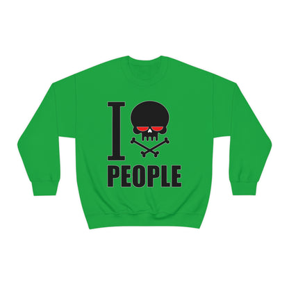 I hate people Crewneck Sweatshirt