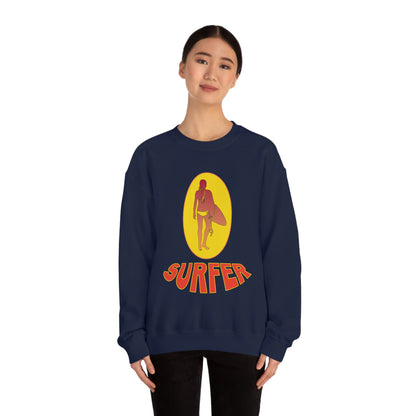 Lady Surfer Crewneck Sweatshirt