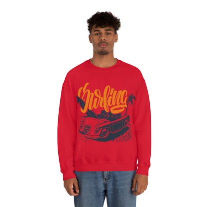 Surfing Cruiser Crewneck Sweatshirt