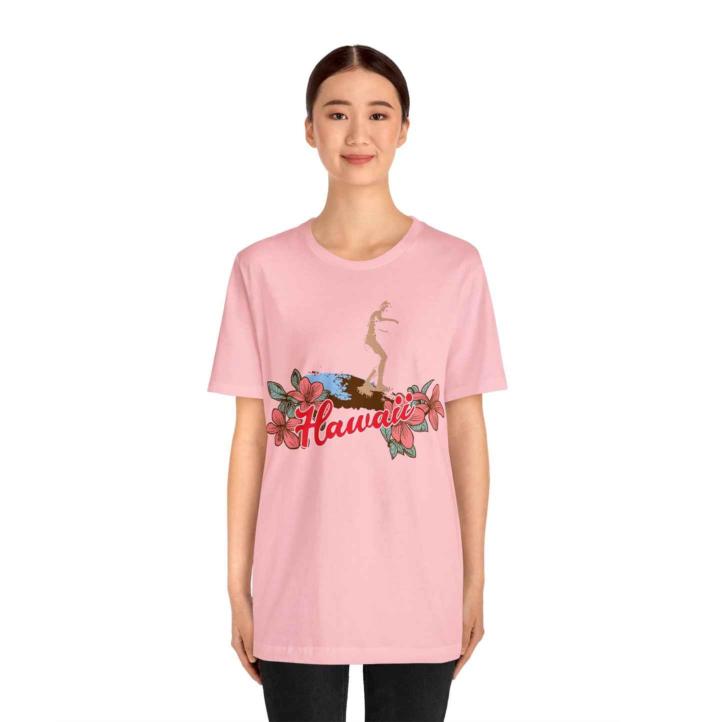 Hawaii Floral Surf T-Shirt