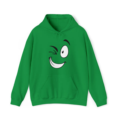 Winked eye face Hoodie