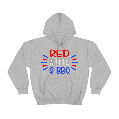 Red White BBQ Hoodie