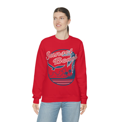 Sunset Beach Crewneck Sweatshirt