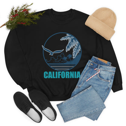 Cali Vibe Crewneck Sweatshirt