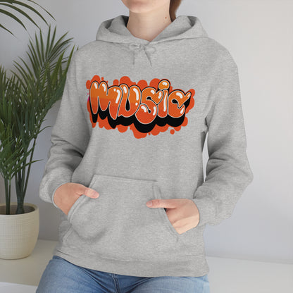 Music graffiti Hoodie