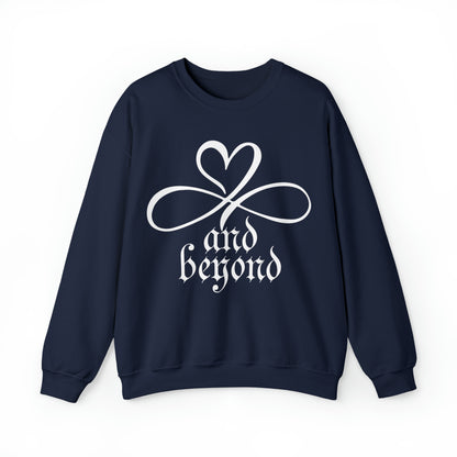 Love infinity and beyond Crewneck Sweatshirt