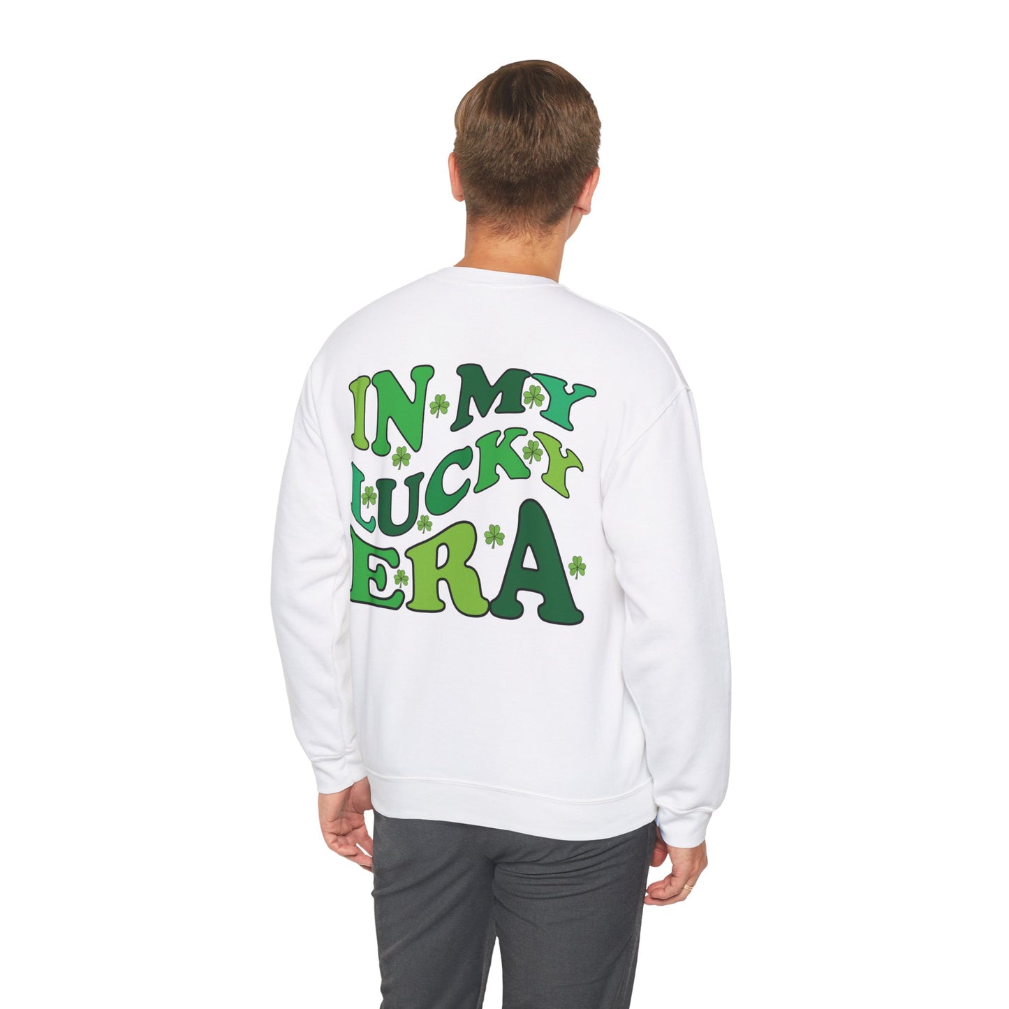 In my lucky era St Patrick's day Crewneck Sweatshirt