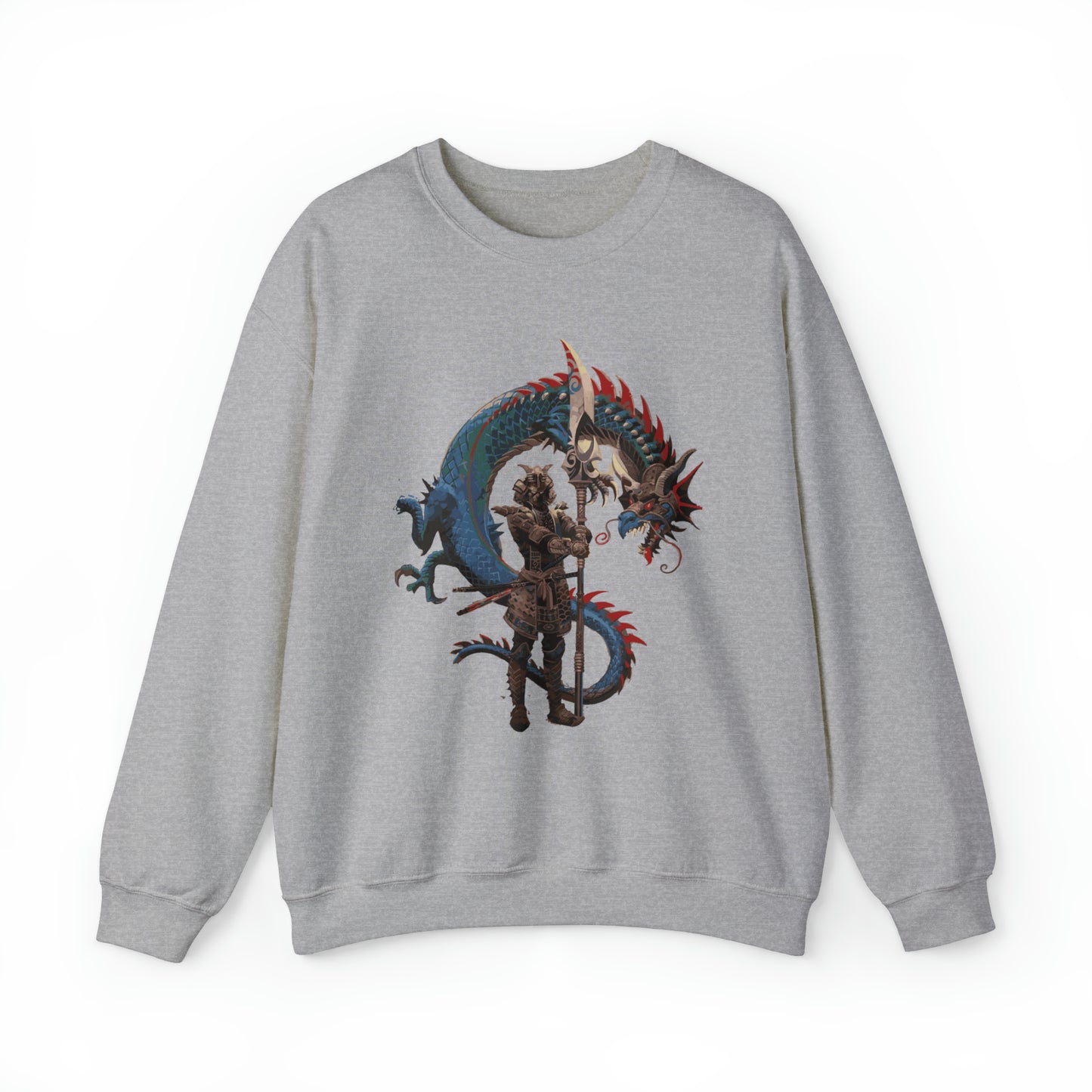 Colorful dragon guardian Crewneck Sweatshirt