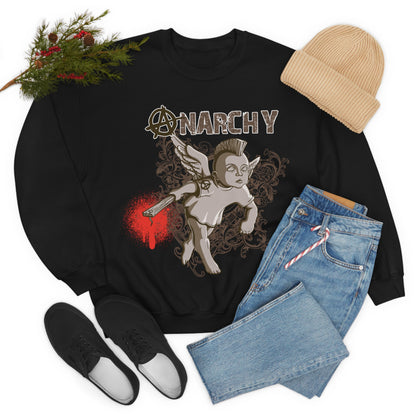 Anarchy Angel Crewneck Sweatshirt