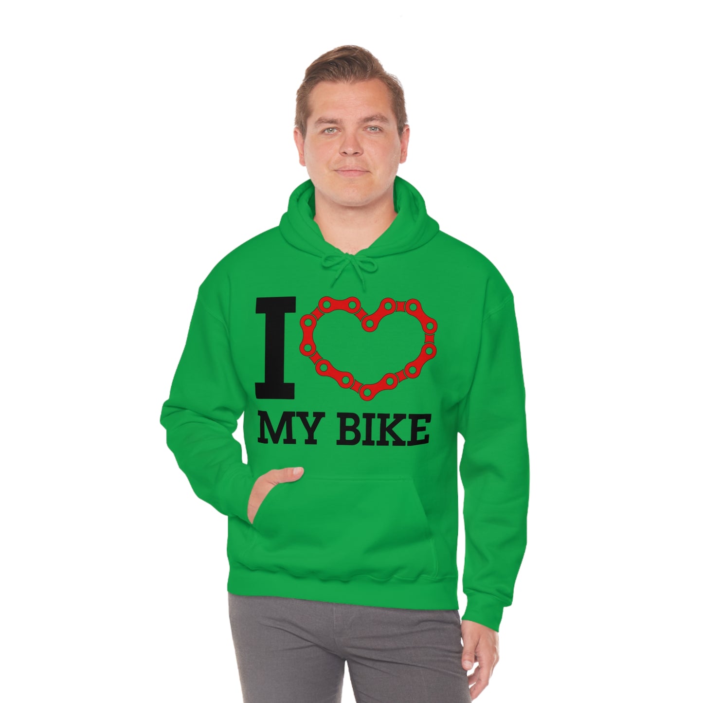 I love my bike Hoodie