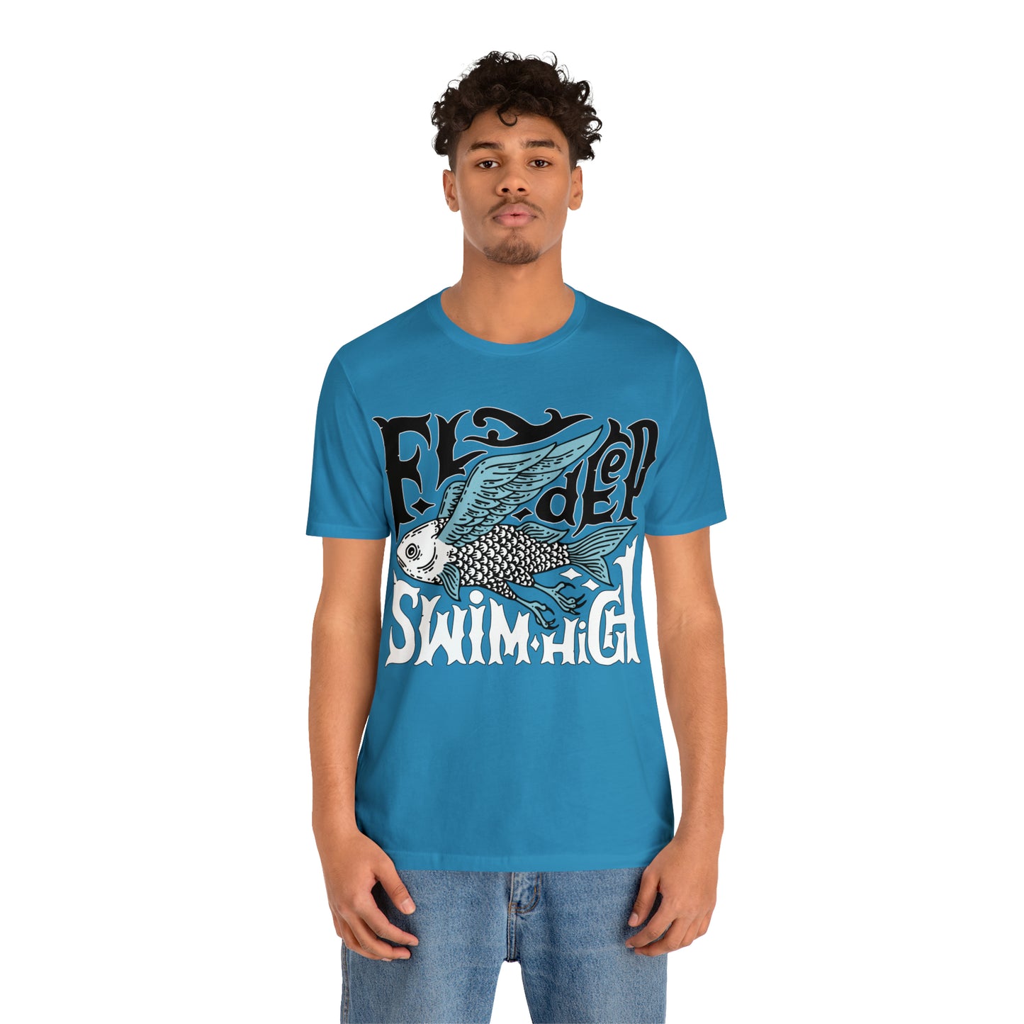 Fly deep swim high T-Shirt