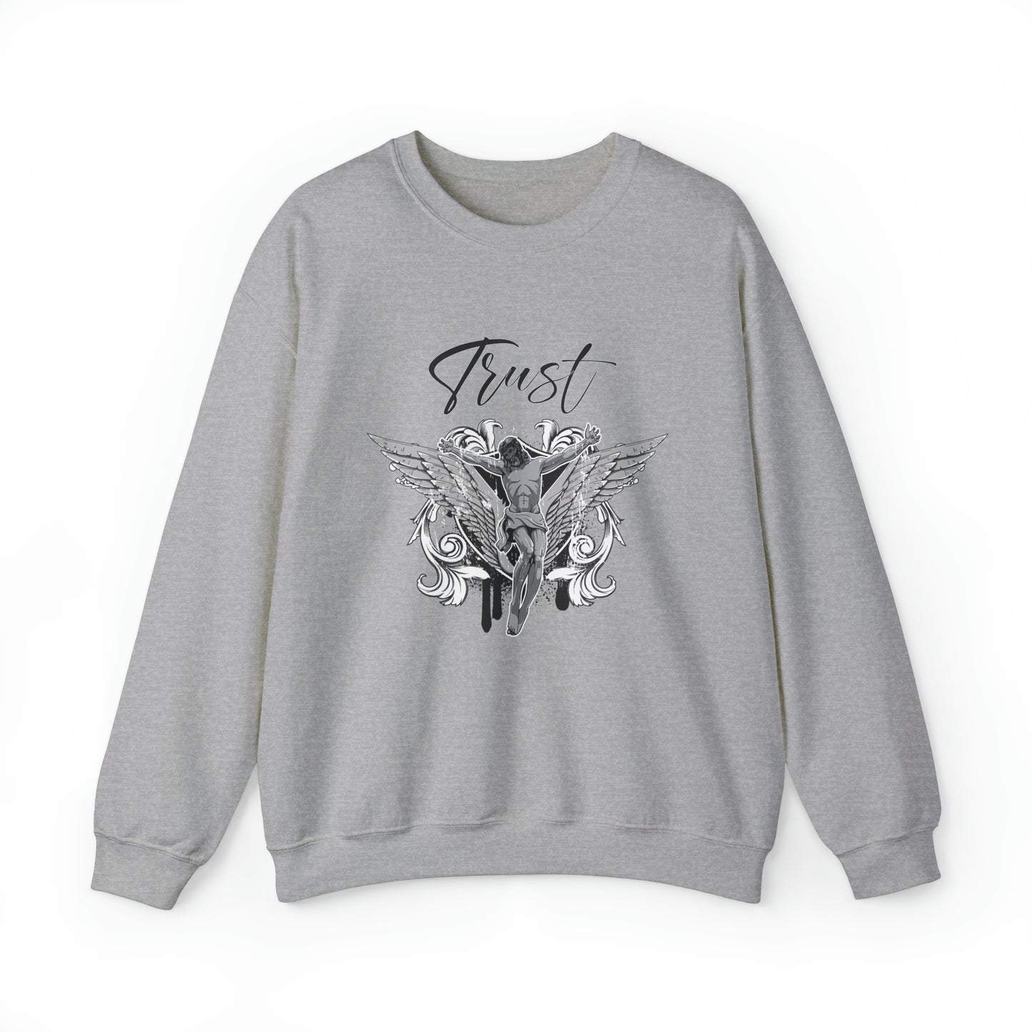 Jesus trust Crewneck Sweatshirt