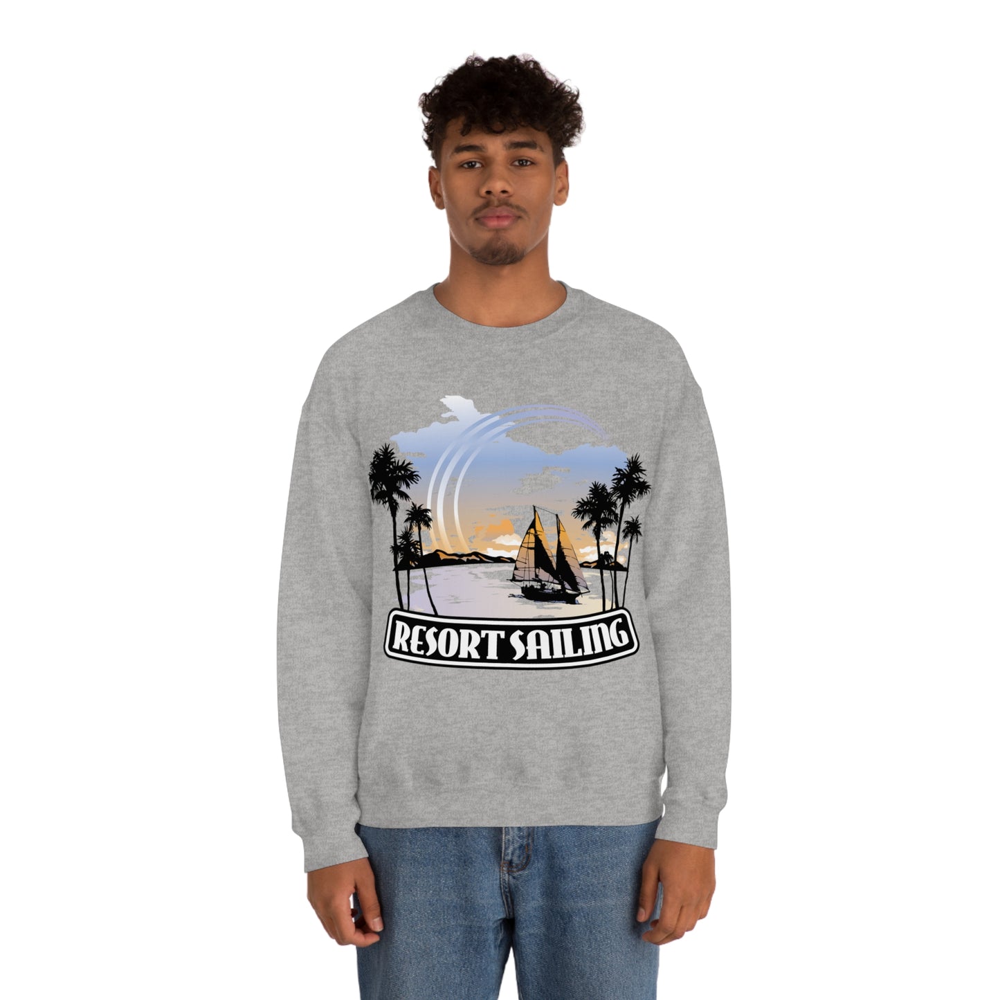 Resort Sailing Crewneck Sweatshirt