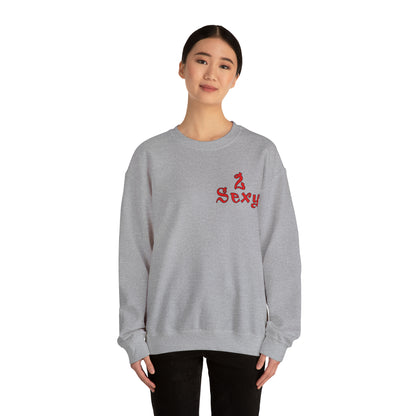 2_Sexy chick Crewneck Sweatshirt